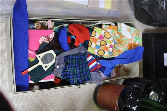 A boxed Sindy doll and clothing